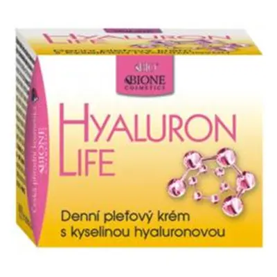 Drogerex Bione Cosmetics Hyaluron Life s kyselinou hyaluronovou denní pleťový krém 51 ml