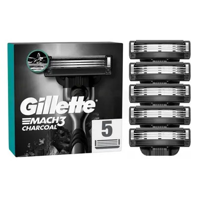 Gillette Mach3 5 ks Charcoal