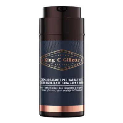 King C. Gillette Face & Stubble Moisturizer 100ml