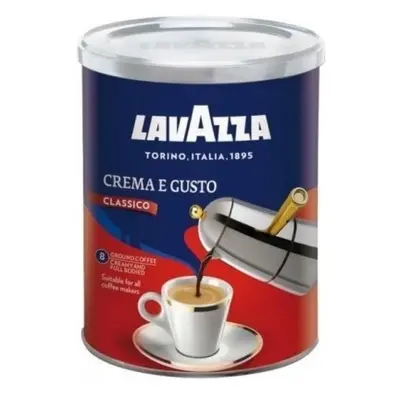 Lavazza Crema e Gusto dóza mletá Káva 250 g