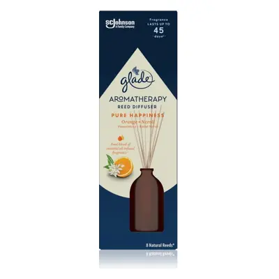 Glade Aromatherapy Reed Diffuser Pure Happiness aroma difuzér vonné tyčinky 80 ml