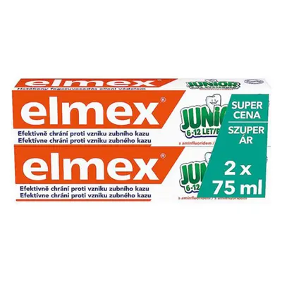 Elmex Junior dětská zubní pasta 75ml DUOPACK