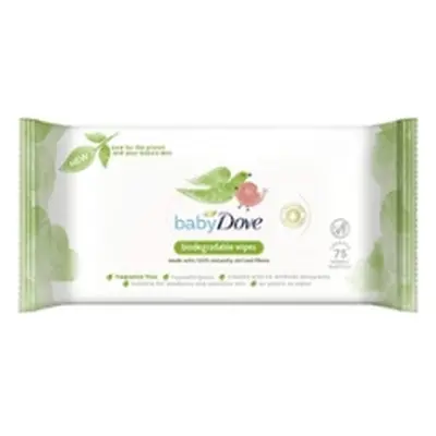 Dove Baby vlhčené ubrousky pro děti Biodegradable wipes 75 ks