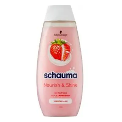 Schwarzkopf & Henkel, Germany Schauma Nourish & Shine Jahody a mandlové mléko šampon na poškozen