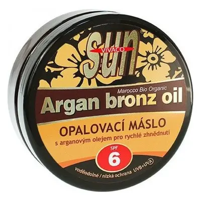 SunVital Argan Bronz Oil máslo na opalování SPF6 200 ml