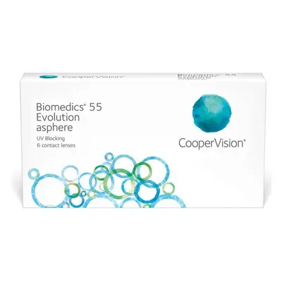 Cooper Vision Biomedics 55 Evolution 6 čoček, -1.5