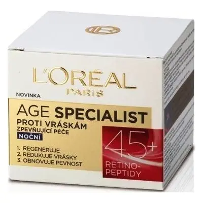 LOREAL NOČNÍ KRÉM 50ML 45 AGE EXPERT