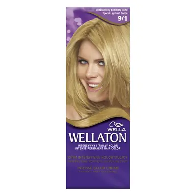 Wella Krémová barva na vlasy Wellaton 9/1 Extra světlá popelavá blond