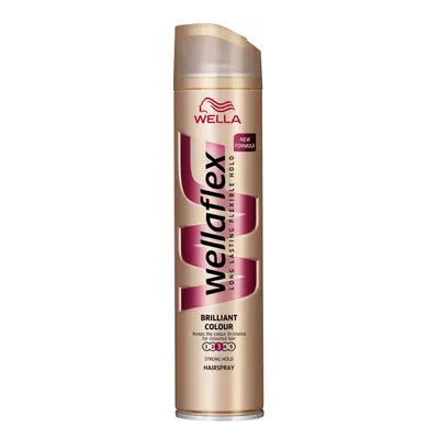 Wella Wellaflex Brilliant Colors lak na vlasy pro udržení lesku vlasů 250 ml No.3