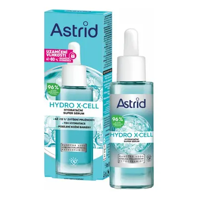 Astrid Hydro X-Cell hydratační super sérum pro zvýšení pružnosti a hydratace pleti 30 ml