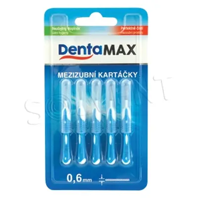 Dentamax mezizubní kartáčky 0,60 mm 5 ks