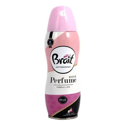 Brait Perfume Purple Lips suchý osvěžovač vzduchu sprej 300 ml