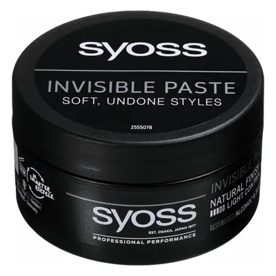 Syoss Invisible Hold Modelling Paste tvarující pasta na vlasy 100 ml