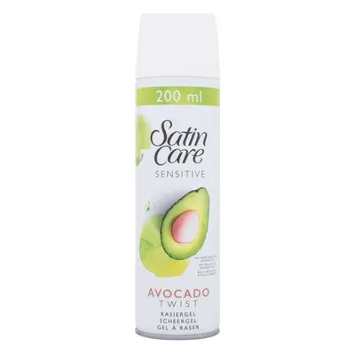 GILLETTE Satin care Gel na holení 200ML Avocado