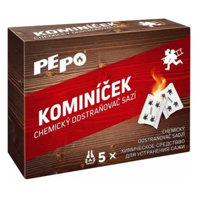 PEPO Kominíček chemický odstraňovač sazí 5 ks x 14 g