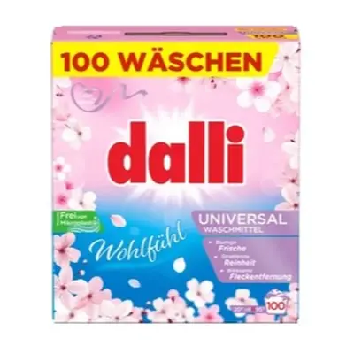 DALLI PRACÍ PRÁŠEK 100 DÁVEK UNIVERZAL Wohlfühl 6 KG