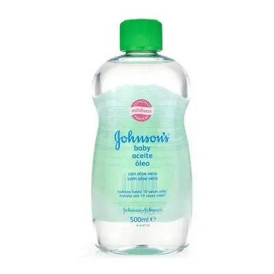 Johnsons Baby tělový olej Aloe Vera 300 ml