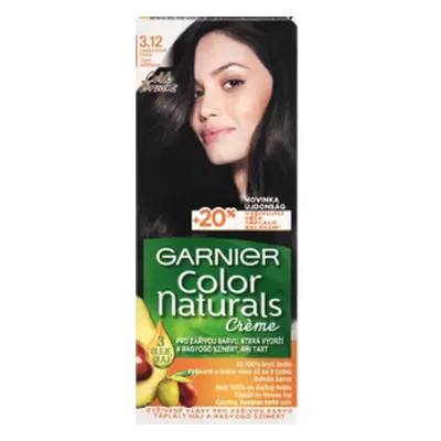 Garnier Color Naturals Creme barva na vlasy 3.12 Ledově tmavě hnědá