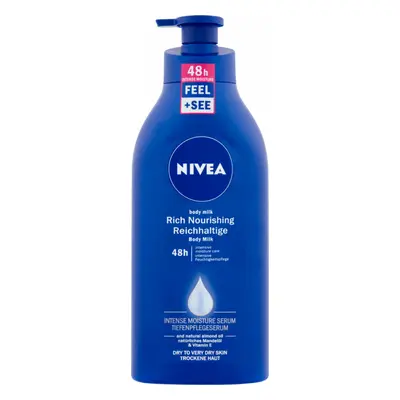 Nivea Rich výživné tělové mléko velmi suchá pokožka 625 ml