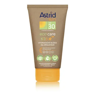 Astrid dětské hydratační mléko na opalování SPF30 Eco Care (Kids Milk) 150 ml