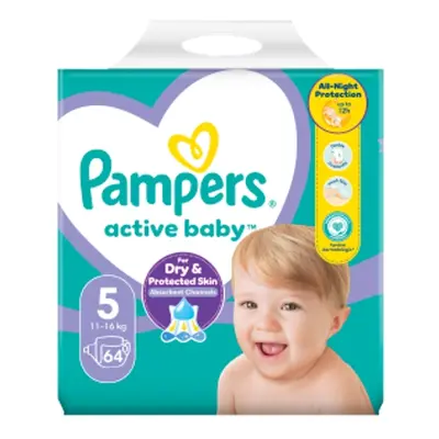 Pampers Active Baby Giant Pack vel.5 64ks