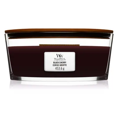 WoodWick Black Cherry svíčka loď 453,6g