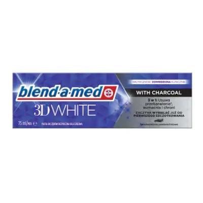 Blend-a-med pasta 3D White Lux Charcoal 75ml