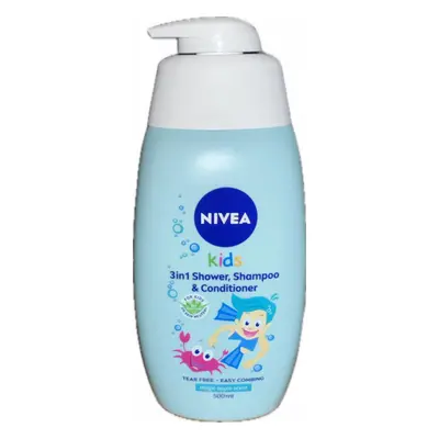 NIVEA Kids Dětský sprchový gel 2v1 BOY 500 ml