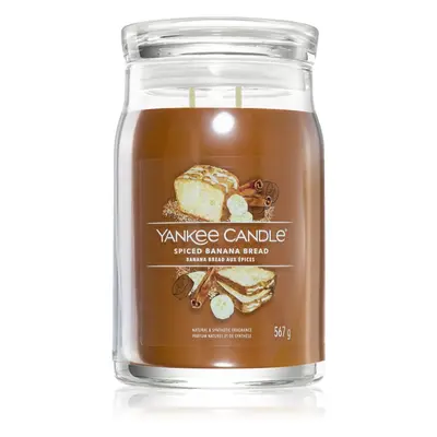 Yankee Candle Massachusetts USA Vonná svíčka Yankee Candle Spiced Banana Bread Signature Velká 5