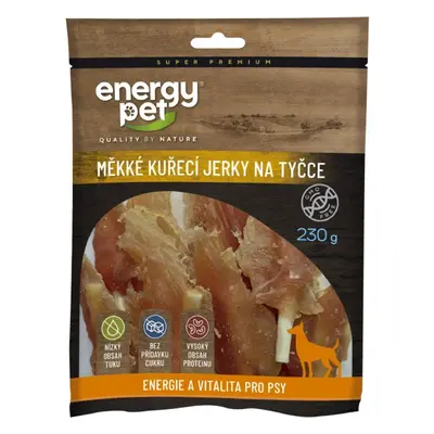 Energy Pet jerky na tyčce celé 230g kuřecí