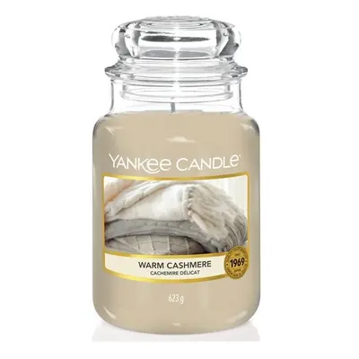 Yankee Candle Massachusetts USA Vonná svíčka Yankee Candle Warm Cashemere Classic Velká 623g