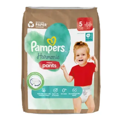 Pampers kalhotkové plenky Harmonie Nappy Pants S5 20ks