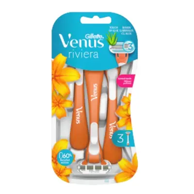 Gillette dámké holítko Venus Riviera (3ks/balení)