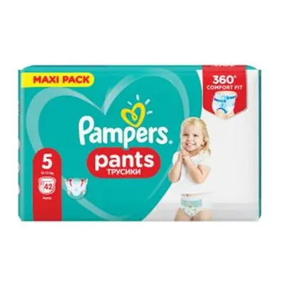 Pampers kalhotkové plenky Maxi pack velikost 5 42ks