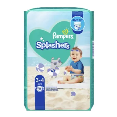 Pampers kalhotkové plenky Splashers Carry Pack Baby Shark vel.3 12ks