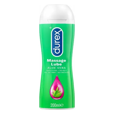 Durex lubricant 200ml 2in1 massage Aloe Vera