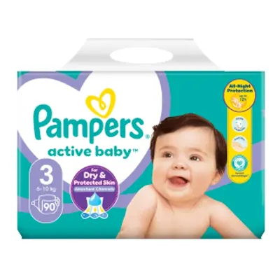 Pampers Active Baby Giant Pack vel.3 90ks