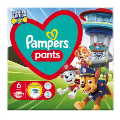 Pampers kalhotkové plenky Carry Pack Paw Patrol vel.6 60ks