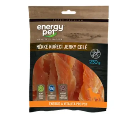 Energy Pet měkké kuřecí jerky celé 230g