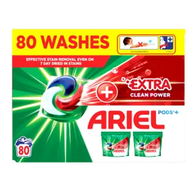 Ariel Plus kapsle Extra Clean krabice 80ks