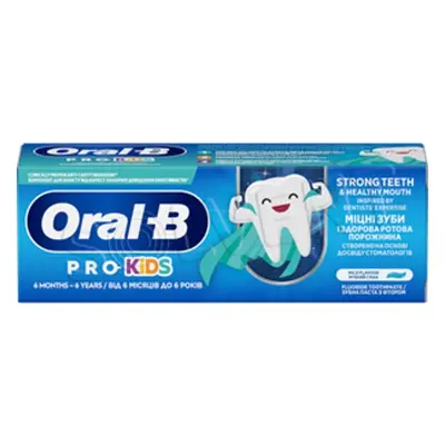 Oral-B pasta 50ml Kids (6m-6l)