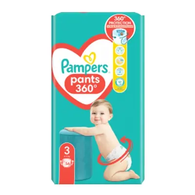 Pampers kalhotkové plenky Maxi pack vel.3 56ks