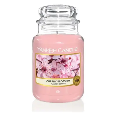 Yankee Candle Massachusetts USA Vonná svíčka Yankee Candlle Cherry Blossom Classic Velká 623g