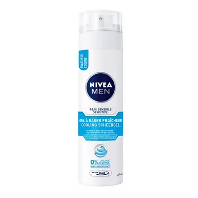 Nivea Gel na holení 200ml Sensitive Cooling