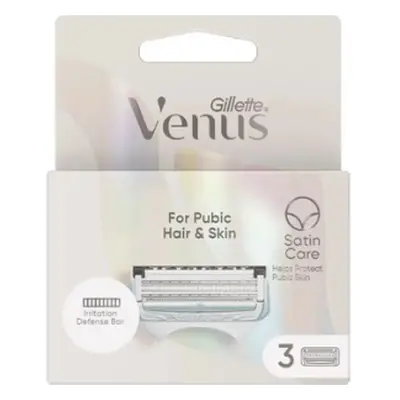 Gillette Venus Satin Care Pubic Hair & Skin 3 ks