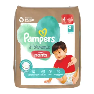 Pampers kalhotkové plenky Harmonie Nappy Pants velikost 4 22ks