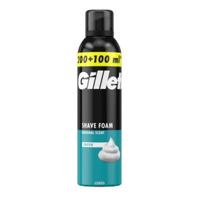 Gillette Sensitive pěna 200ml100ml