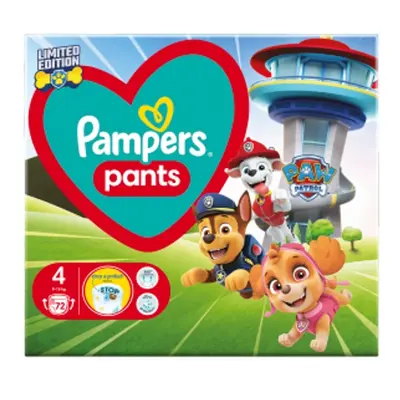 Pampers kalhotkové plenky Carry Pack Paw Patrol vel.4 72ks