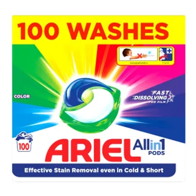 Ariel gelové kapsle Color Box 100ks