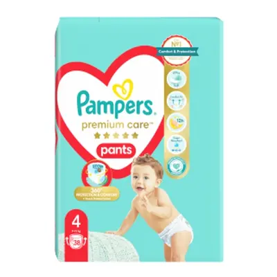 Pampers Premium kalhotkové plenky Value Pack vel.4 38ks